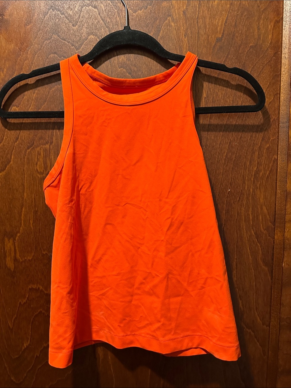 lululemon athletica Women's Vibrant Orange High-Neck Tank